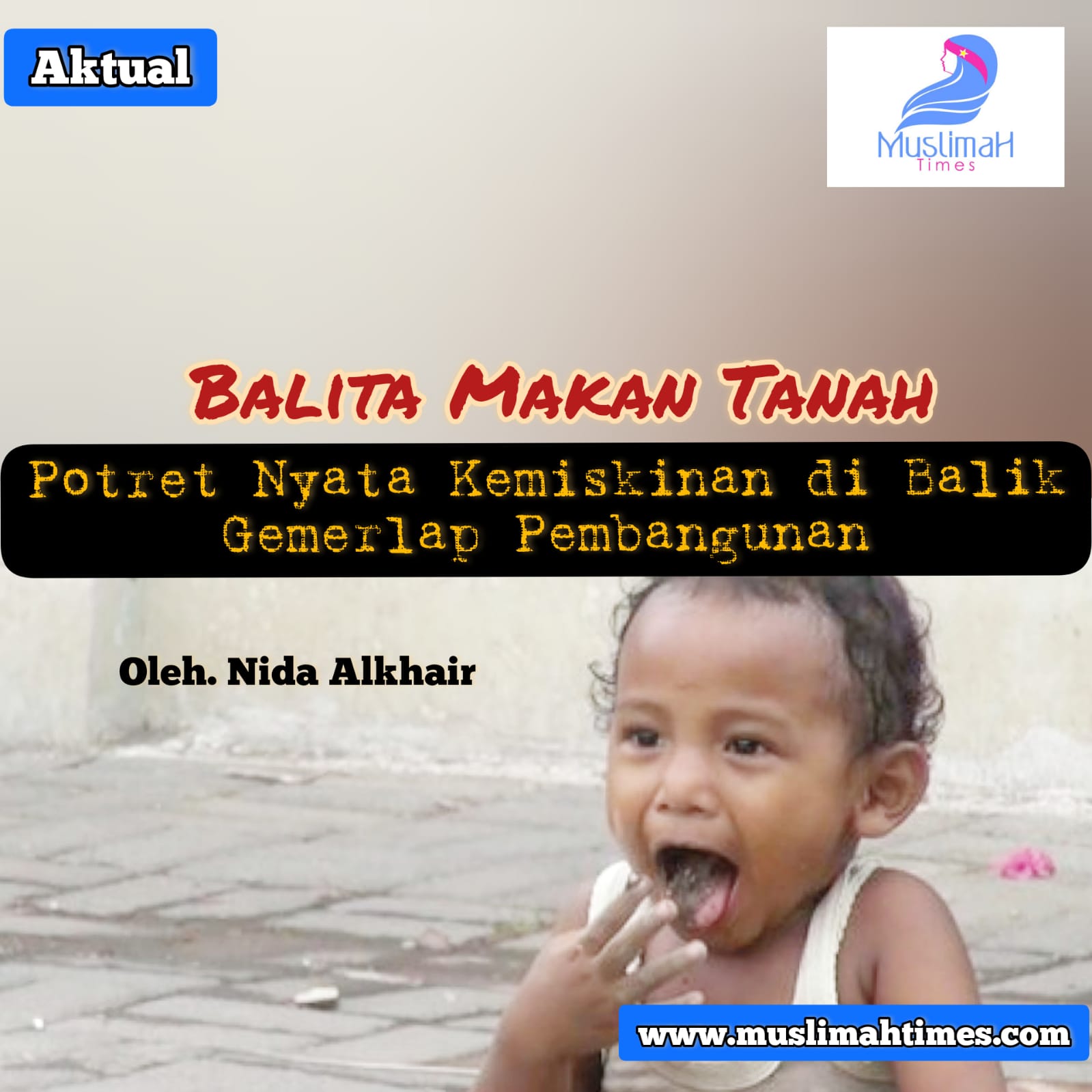 balita makan tanah